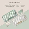 Wireless Bluetooth Keyboard ASUS Marshmallow KW100 — US International Layout, kompaktes Design