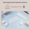 Wireless Bluetooth Keyboard ASUS Marshmallow KW100 — US International Layout, kompaktes Design