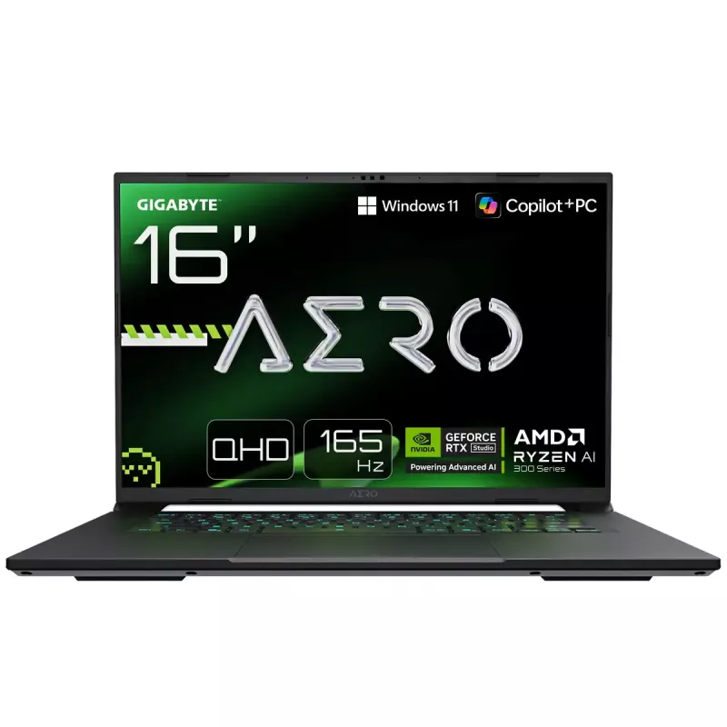 Laptop Gigabyte AERO X16 16 Zoll QHD+ AMD Ryzen AI 7 16GB 1TB RTX 5060 Win11 Home