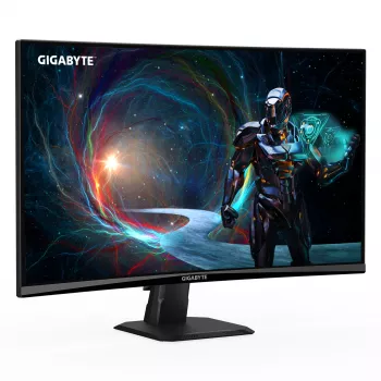 GIGABYTE GS27QCA 27 Zoll QHD Curved Gaming-Monitor – 2560 x 1440, 180 Hz, 1 ms, 250 cd/m², FreeSync, HDR Ready, HDMI 2.0, DisplayPort 1.4