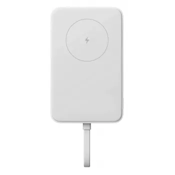 Powerbank Xiaomi BHR9822GL 10000 mAh Li-Ion mit kabellosem Laden, 2× USB-C, weiß