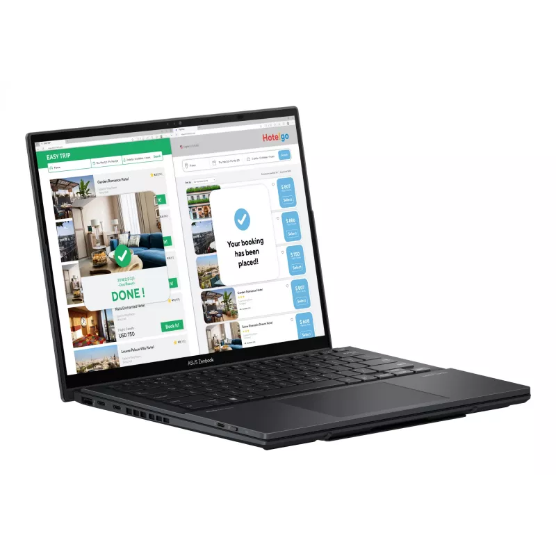 ASUS Zenbook Duo UX8406CA-PZ009W Intel Core Ultra 9 285H Hybrid (2-in-1) 35,6 cm (14 Zoll) Touchscreen 3K 32 GB LPDDR5x-SDRAM 2 TB SSD Wi-Fi 7 (802.11be) Windows 11 Home Grau