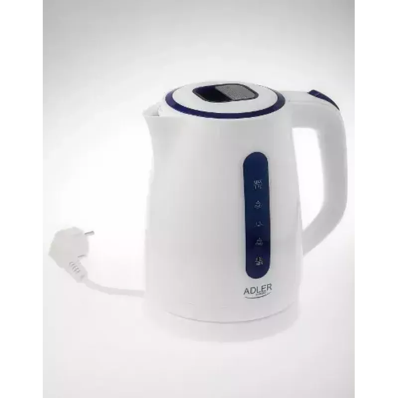 Wasserkocher Adler 1,7 L 2200 W Blau Weiß