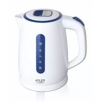 Wasserkocher Adler 1,7 L 2200 W Blau Weiß