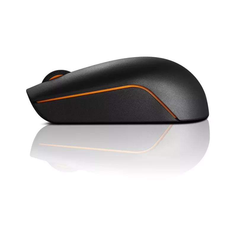 Lenovo Wireless Compact Maus 300 Schwarz, 1000 DPI, 2,4 GHz