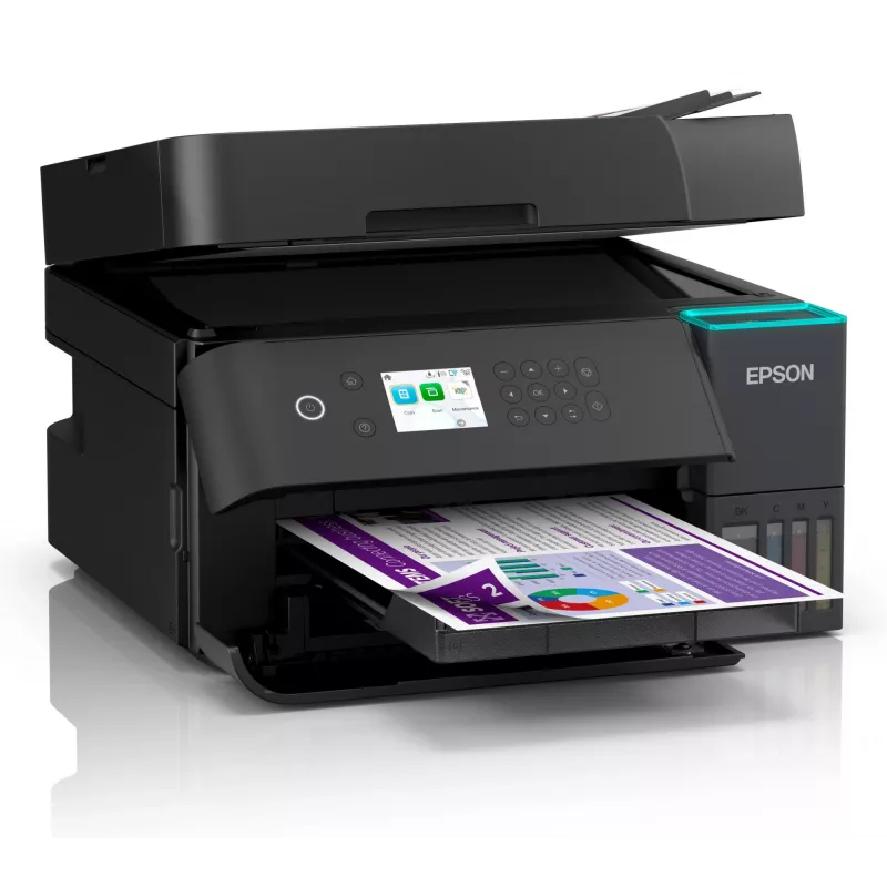 Multifunktions-Tintenstrahldrucker Epson EcoTank L6370 — Farbe, A4, 4800x1200 DPI, Wi‑Fi, Ethernet