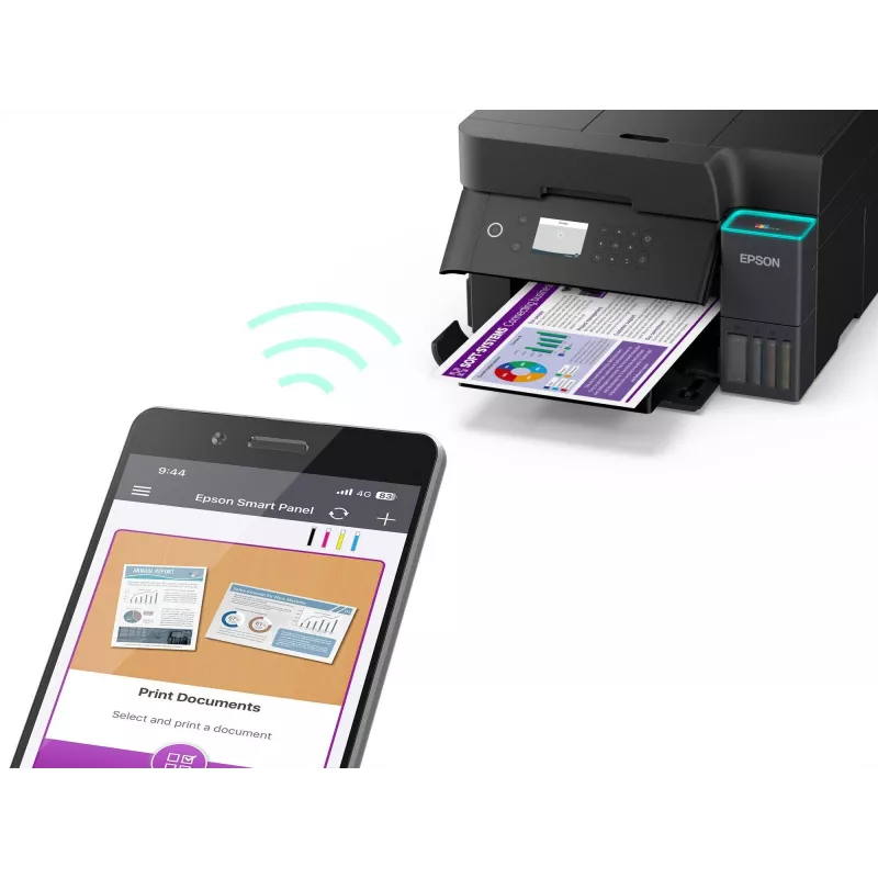 Multifunktions-Tintenstrahldrucker Epson EcoTank L6370 — Farbe, A4, 4800x1200 DPI, Wi‑Fi, Ethernet