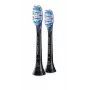Philips Premium Gum Care HX9052/88 2er-Pack Bürstenköpfe, 2 Stk., Schwarz, 3 Monate, Weich, 62000 Bewegungen pro Minute, Philips
