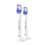 Aufsteckbürsten Philips HX6052/87 Sensitive 2er-Pack, extra weiche Borsten, Weiß