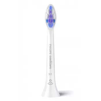 Aufsteckbürsten Philips HX6052/87 Sensitive 2er-Pack, extra weiche Borsten, Weiß
