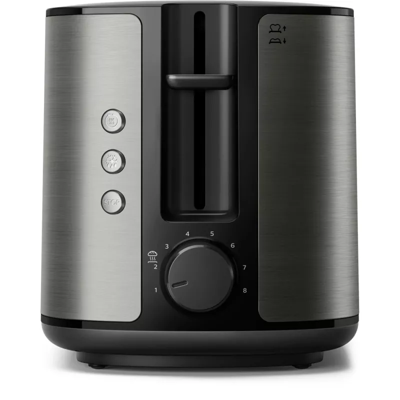 Philips Viva Collection HD2651/80 Toaster 8 2 Scheiben 1050 W Titan