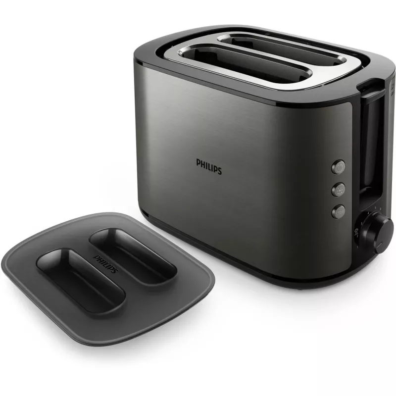 Philips Viva Collection HD2651/80 Toaster 8 2 Scheiben 1050 W Titan