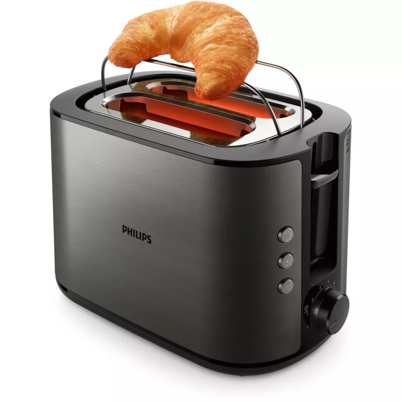 Philips Viva Collection HD2651/80 Toaster 8 2 Scheiben 1050 W Titan