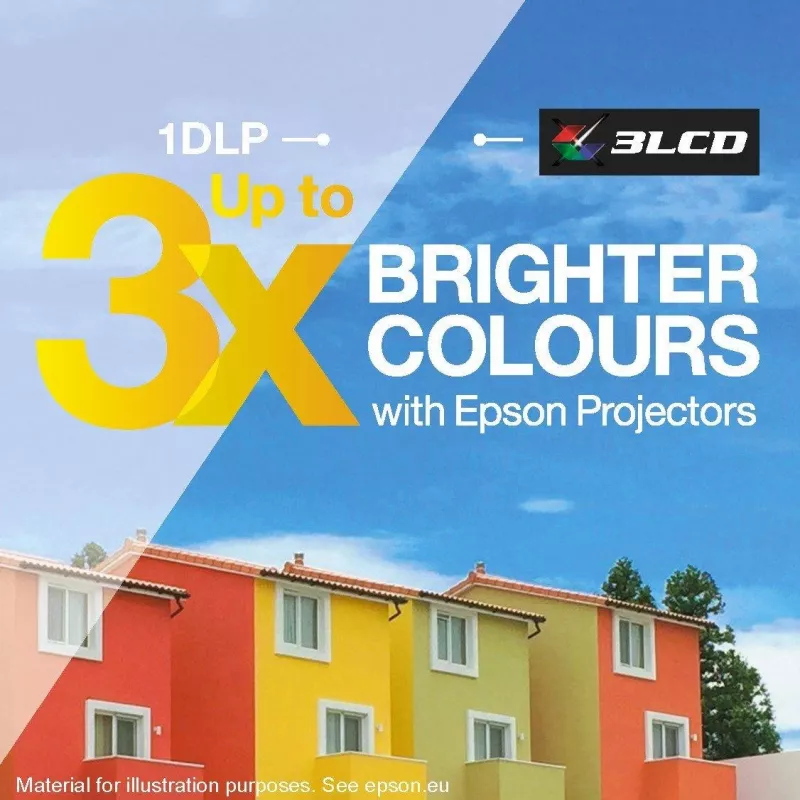 Projektor Epson EB-FH08 3600 ANSI Lumen 3LCD 1080p, 16:9, Lampe, 2,7 kg, HDMIx2