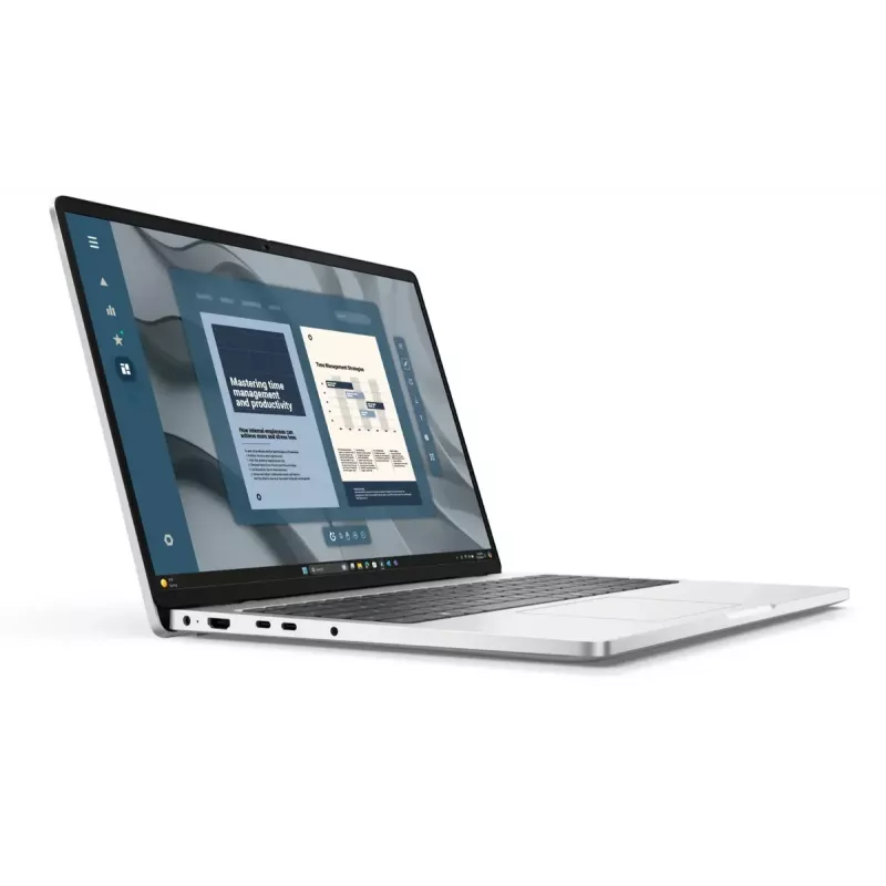 Notebook Dell Pro 16 PC16255 — 16 Zoll FHD+ IPS 1920×1200, AMD Ryzen AI 7, 16 GB DDR5, 512 GB SSD, AMD Radeon 860M, Windows 11 Pro, Nordische Tastatur mit Hintergrundbeleuchtung