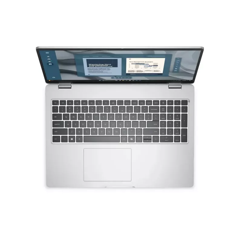 Notebook Dell Pro 16 PC16255 — 16 Zoll FHD+ IPS 1920×1200, AMD Ryzen AI 7, 16 GB DDR5, 512 GB SSD, AMD Radeon 860M, Windows 11 Pro, Nordische Tastatur mit Hintergrundbeleuchtung