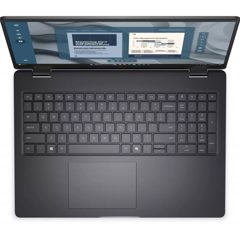 DELL Pro 16 PC16255 AMD Ryzen™ 5 PRO 230 Laptop 40,6 cm (16 Zoll) Full HD+ 16 GB DDR5-SDRAM 1 TB SSD Wi-Fi 6E (802.11ax) Windows 11 Pro Schwarz