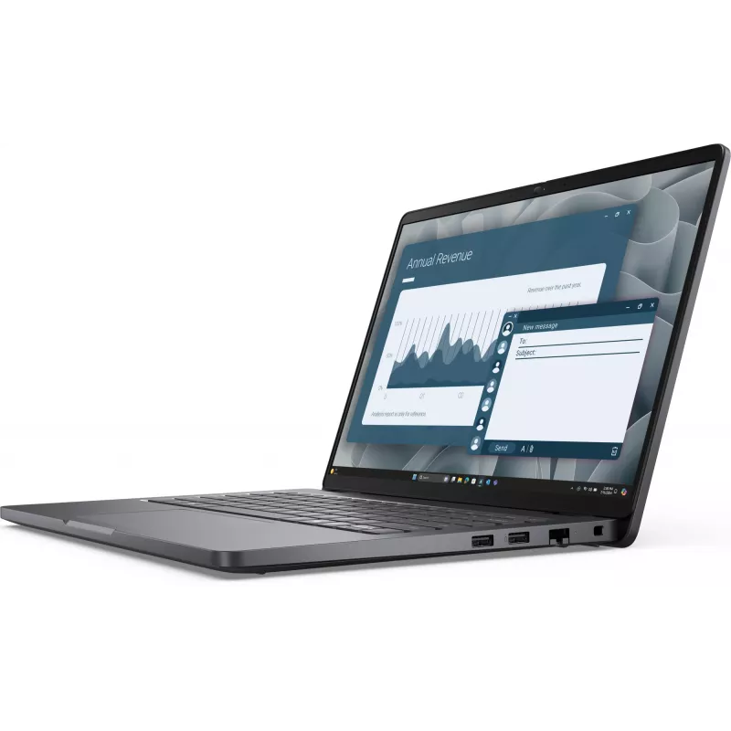 DELL Pro 14 PC14255 AMD Ryzen™ 5 220 Laptop 35,6 cm (14 Zoll) Full HD+ 16 GB DDR5-SDRAM 512 GB SSD Wi-Fi 6E (802.11ax) Windows 11 Pro Schwarz