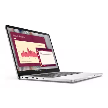 DELL Pro 14 PC14250 Intel Core Ultra 7 255U Laptop 35,6 cm (14 Zoll) Full HD+ 32 GB DDR5-SDRAM 512 GB SSD Wi-Fi 6E (802.11ax) Windows 11 Pro Platin