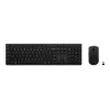 Lenovo 4X31R64316 Tastatur Maus inklusive Office RF Wireless + Bluetooth QWERTY US Englisch Grau