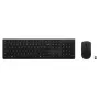 Lenovo 4X31R64351 Tastatur Maus inklusive Office RF Wireless + Bluetooth US Englisch Schwarz