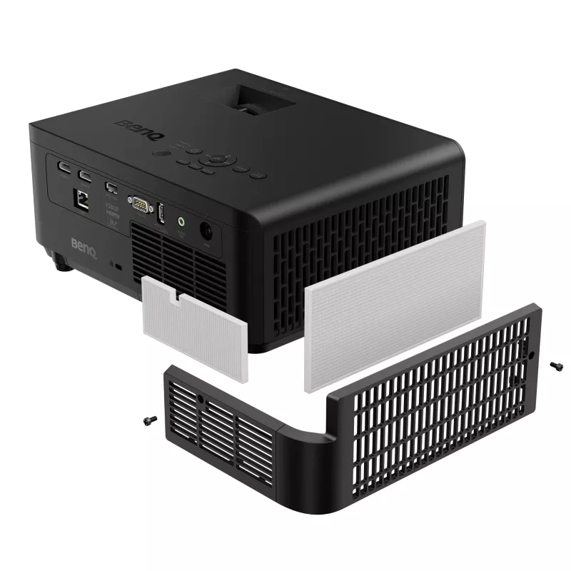 Kurzdistanzprojektor BenQ LH830ST — DLP, UHD 4K (3840x2160), 4000 ANSI-Lumen, Laser, Festzoom, 16:9, schwarz