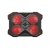 GENESIS Oxid 260 Laptop-Kühlpad 43,9 cm (17,3 Zoll) 1010 U/min Schwarz, Rot