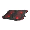GENESIS Oxid 260 Laptop-Kühlpad 43,9 cm (17,3 Zoll) 1010 U/min Schwarz, Rot