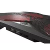 GENESIS Oxid 260 Laptop-Kühlpad 43,9 cm (17,3 Zoll) 1010 U/min Schwarz, Rot