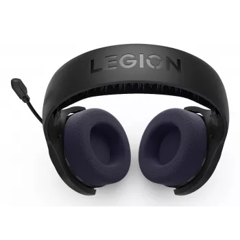 Lenovo Legion H410 Kopfhörer Kabellos Kopfband Gaming USB Typ-C Bluetooth Schwarz, Lila