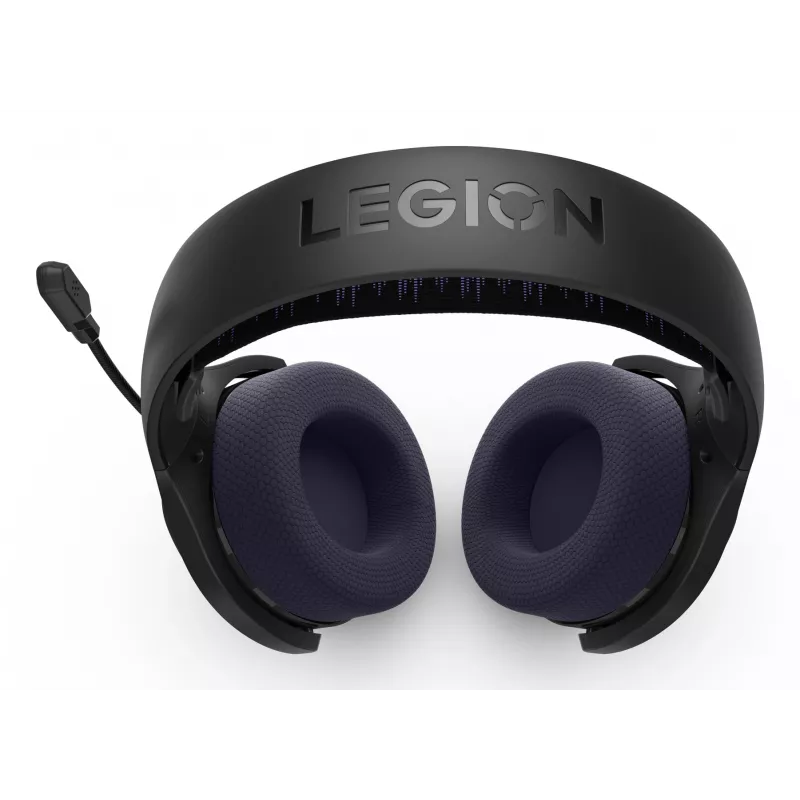 Lenovo Legion H410 Kopfhörer Kabellos Kopfband Gaming USB Typ-C Bluetooth Schwarz, Lila