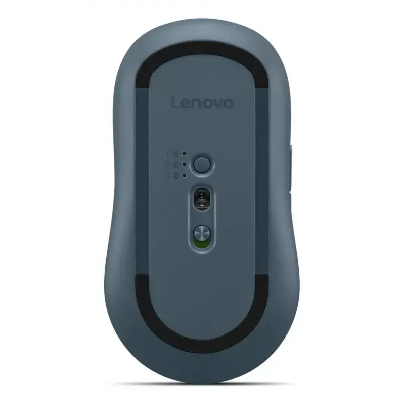Kabellose beidhändige optische Bluetooth Maus Lenovo Yoga – 4000 dpi, 8 Tasten, Scrollrad, batteriebetrieben, teal
