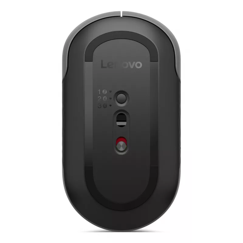 Kabellose beidhändige Maus Lenovo 700 — RF + Bluetooth, optisch 4000 DPI, 8 Tasten, Grau