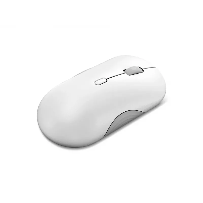 Kabellose leise Maus Lenovo 700 Multi-Device, ambidextrisch, optisch, 4000 DPI, RF + Bluetooth, 8 Tasten, weiß