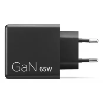 Ladegerät für Mobilgeräte Lenovo G0A6065BEU — Universelles AC-Ladegerät für den Innenbereich, 2× USB-C, 100–240 V, 1,5 m Kabel, Schwarz