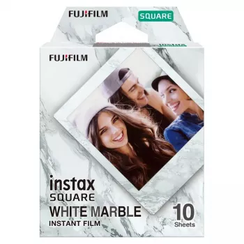 Instant Picture Film Fujifilm SQUARE White Marble 10 Stück