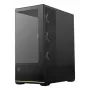 PC-Gehäuse MSI MAG PANO 110R PZ Midi Tower — gehärtetes Glas, ATX, 3x120-mm-Frontlüfter, USB-C, unterstützt 360-mm-Radiatoren
