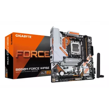 Motherboard GIGABYTE B850M FORCE WIFI6E, AMD B850, Sockel AM5, Micro ATX