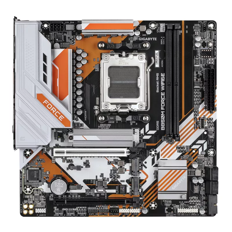 Motherboard GIGABYTE B850M FORCE WIFI6E, AMD B850, Sockel AM5, Micro ATX