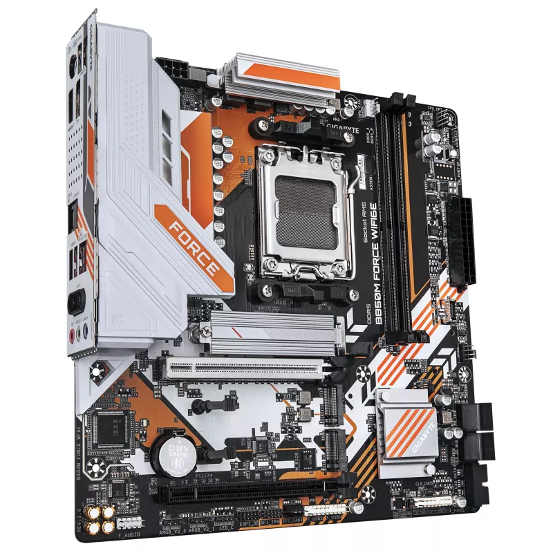 Motherboard GIGABYTE B850M FORCE WIFI6E, AMD B850, Sockel AM5, Micro ATX
