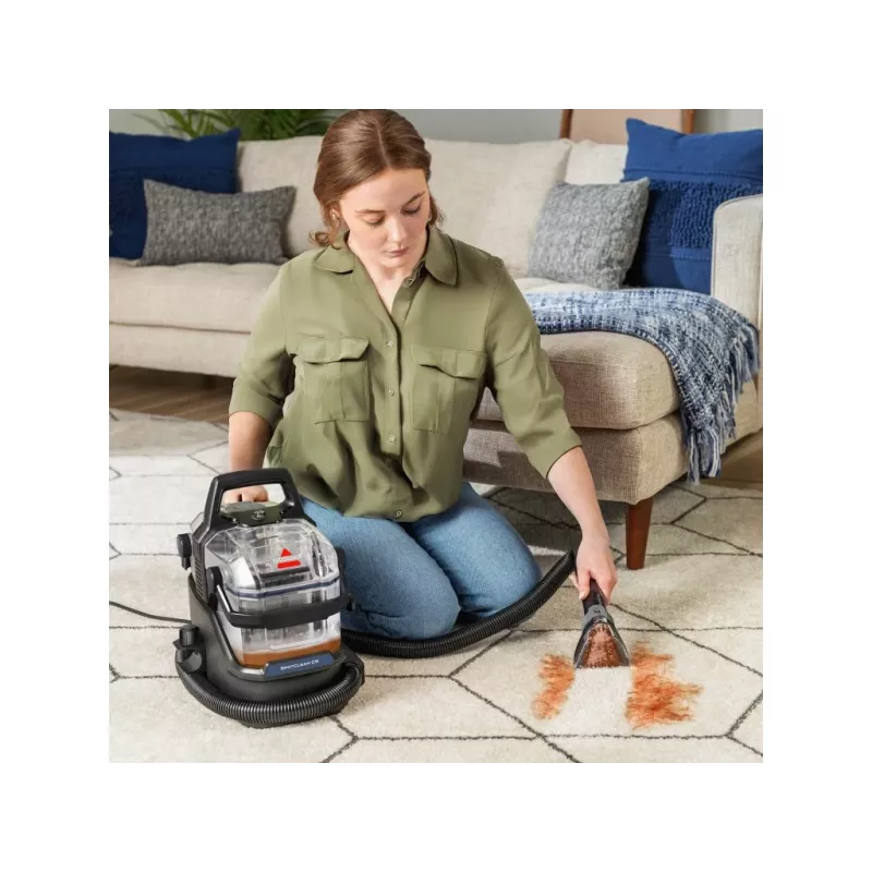 Bissell SpotClean C9 Select Teppichreinigungsgerät Handgerät Tief Schwarz, Transparent