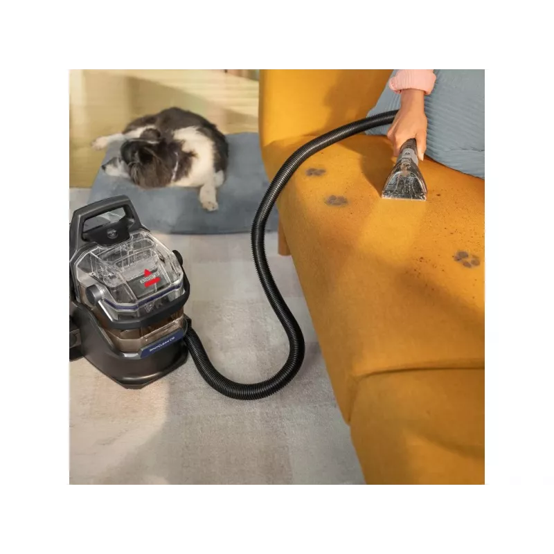 Bissell SpotClean C9 Select Teppichreinigungsgerät Handgerät Tief Schwarz, Transparent