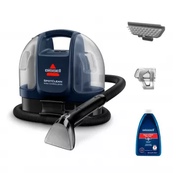 Bissell SpotClean Mini kabelloses Teppichreinigungsgerät Handgerät Schwarz, Blau