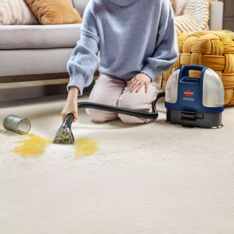 Bissell SpotClean Mini kabelloses Teppichreinigungsgerät Handgerät Schwarz, Blau