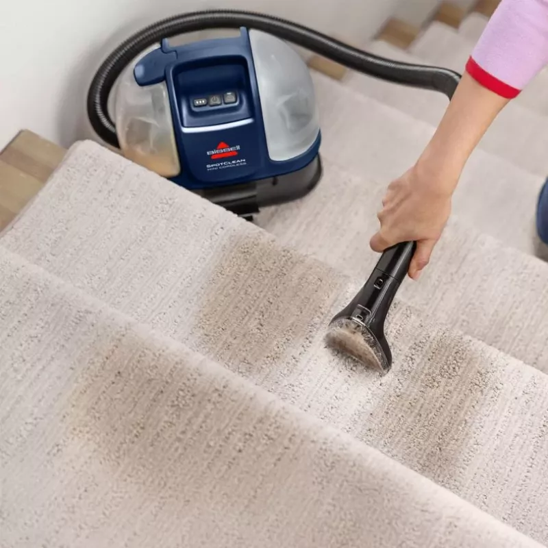 Bissell SpotClean Mini kabelloses Teppichreinigungsgerät Handgerät Schwarz, Blau