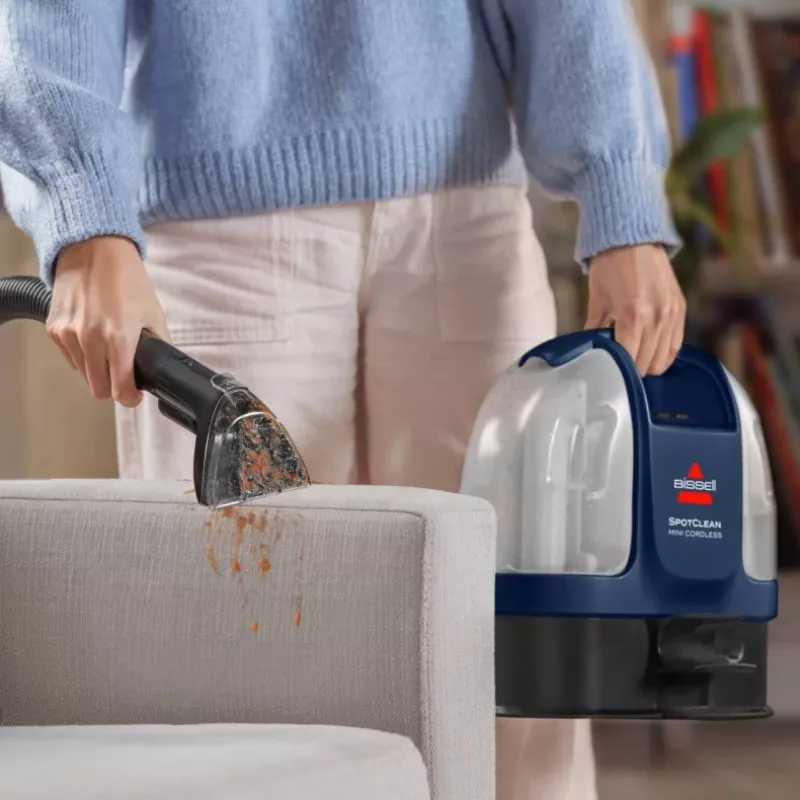 Bissell SpotClean Mini kabelloses Teppichreinigungsgerät Handgerät Schwarz, Blau