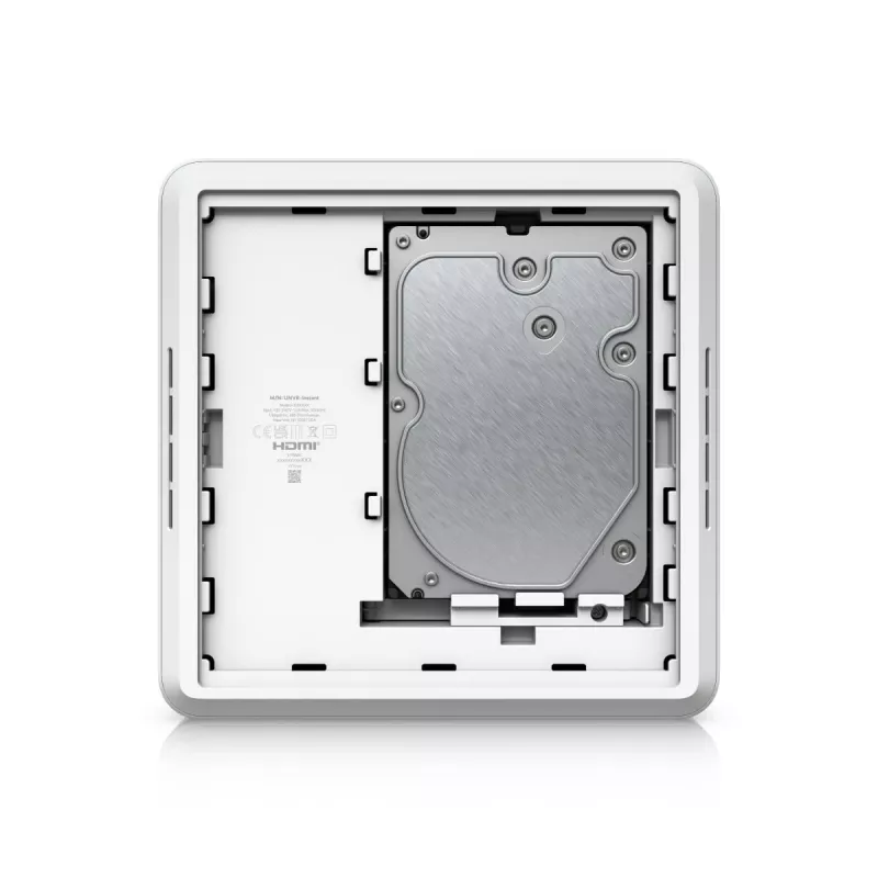 Netzwerk-Videorekorder UBIQUITI UNVR-Instant 3840x2160, 1,7 GHz, 6 PoE-Ports, 7 RJ-45, 1×3,5-Zoll-Festplatte, HDMI