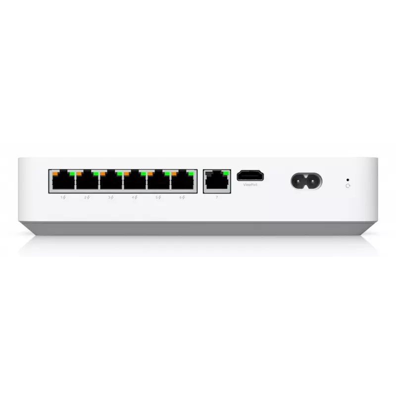 Netzwerk-Videorekorder UBIQUITI UNVR-Instant 3840x2160, 1,7 GHz, 6 PoE-Ports, 7 RJ-45, 1×3,5-Zoll-Festplatte, HDMI