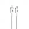 TARGUS Silicone USB-c To USB-c 60w Charging Kabel 1.5m - White