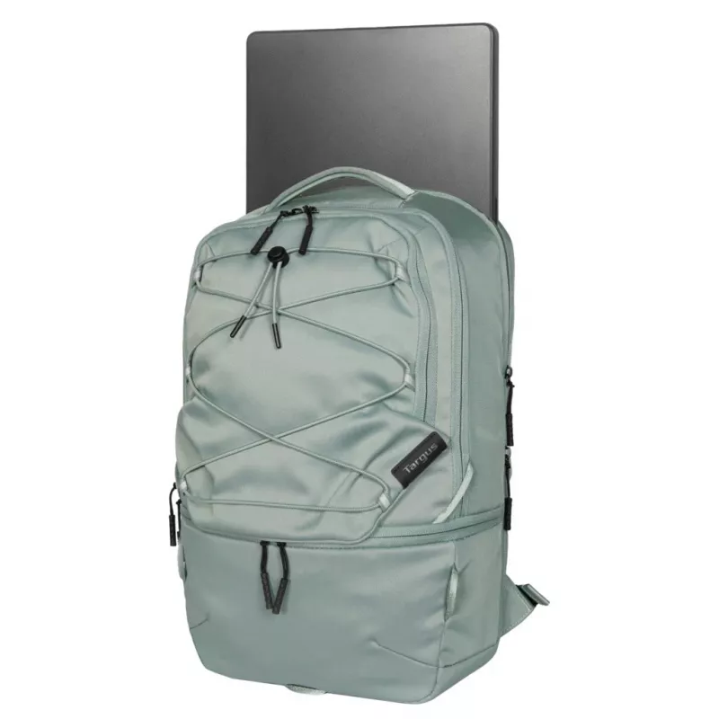 Rucksack TARGUS Work+Play Flex Ecosmart TBB65905GL für 15–16 Zoll Laptops, recyceltes Polyester, grün